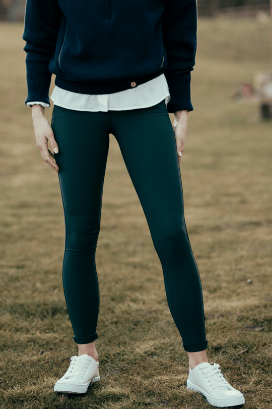 Thermal Outdoor Leggings - Blueberry