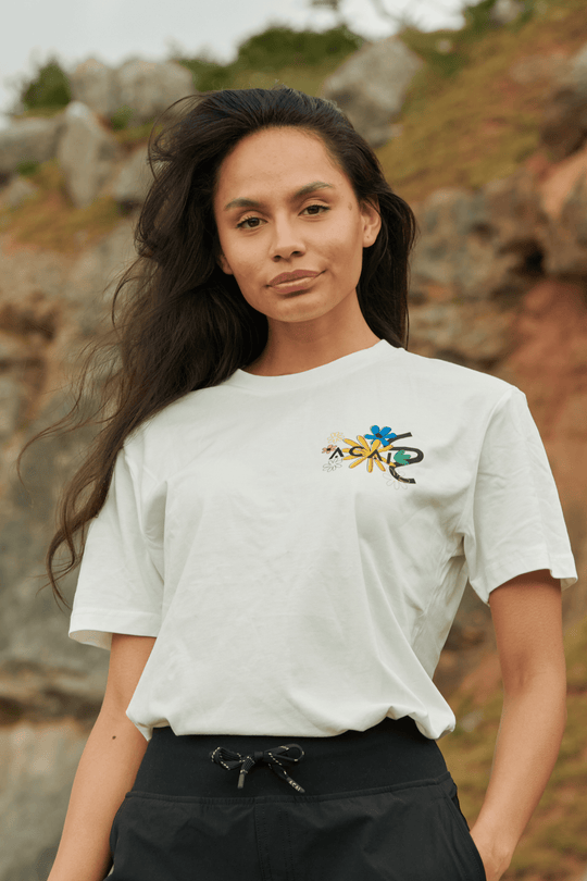 Tee-shirt running respirant femme Azalée Corail