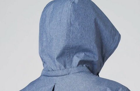 The Multiway Waterproof Jacket - Hood Reverse