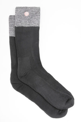 Sustainable Hiking Socks in Charcoal 