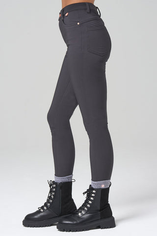 Thermal Skinny Outdoor Trousers - Charcoal