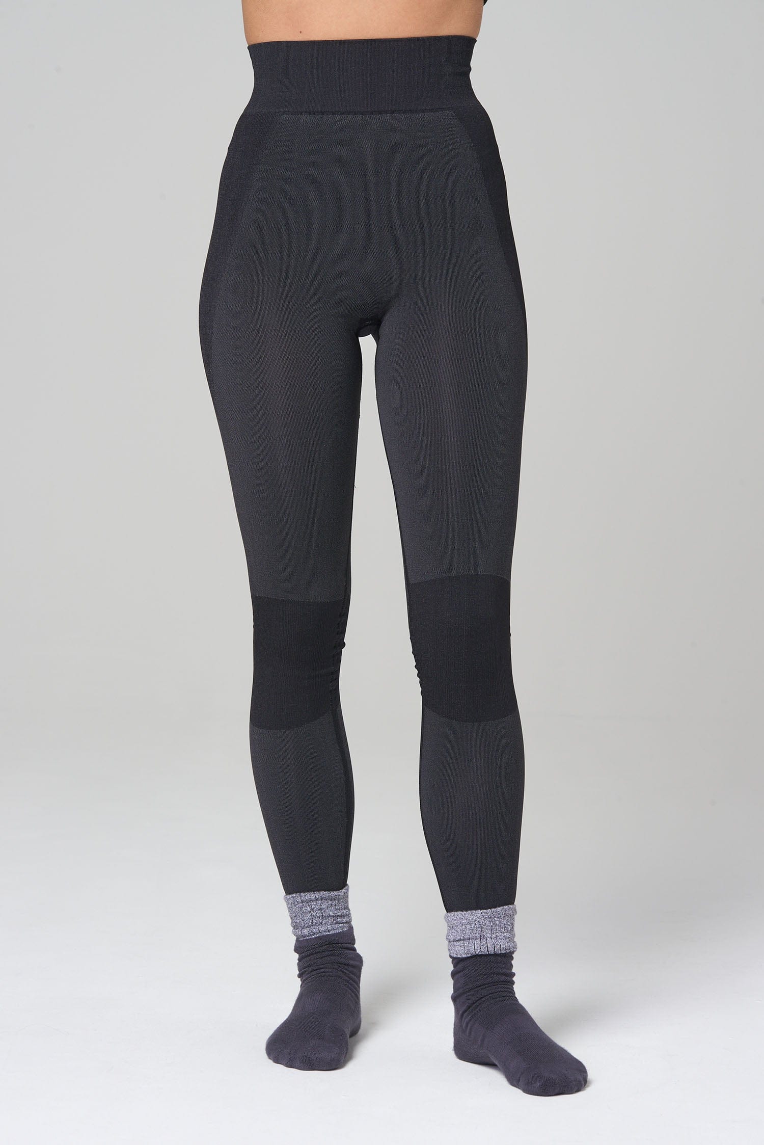 Thermal Seamless Base Layer Tights - Black