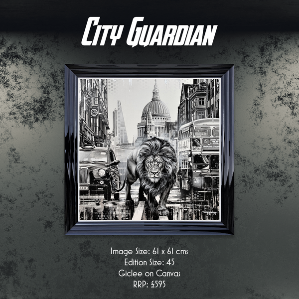 City Guardian limited edition print by Ben Jeffrey