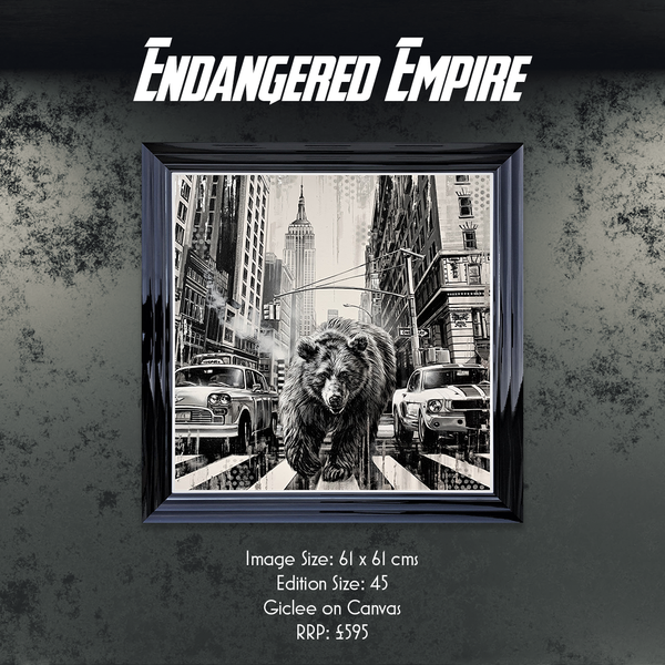 Endangered Empire limited edition print by Ben Jeffrey