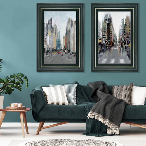 New York Vibe framed prints by Aziz Kadmiri