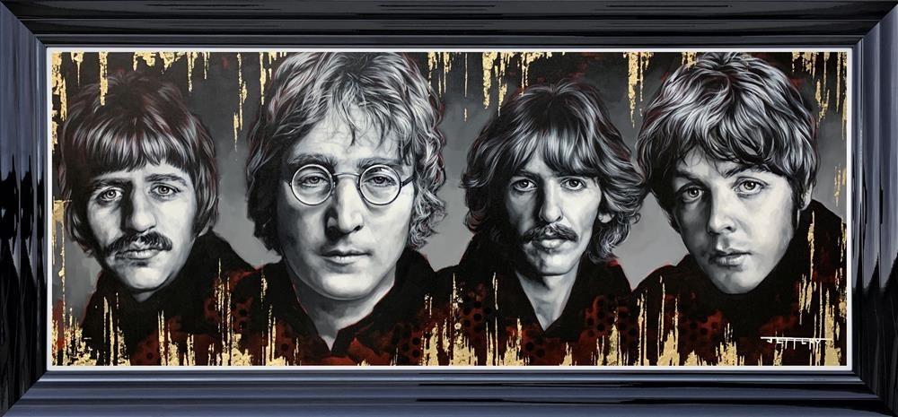 The Fab Four limited edition print by Ben Jeffery