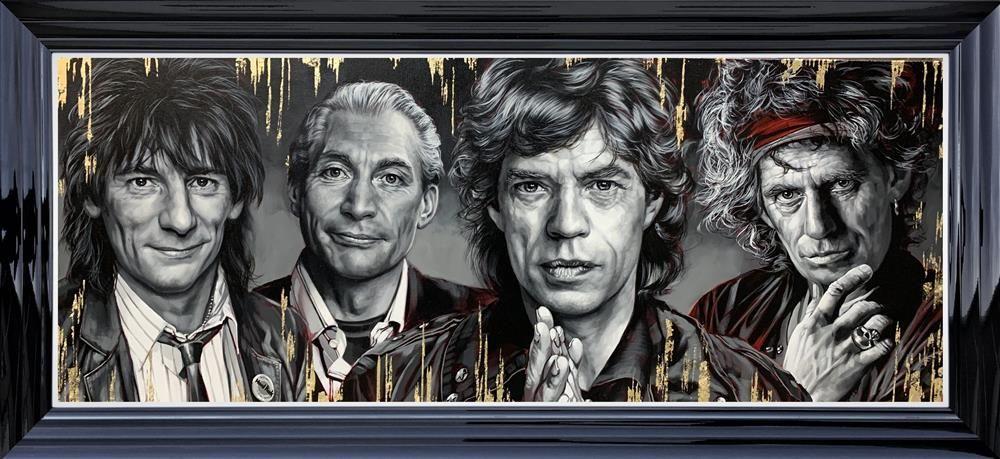 The Stones limited edition print by Ben Jeffrey
