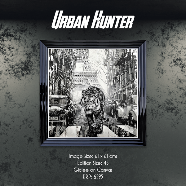 Urban Hunter limited edition print by Ben Jeffrey
