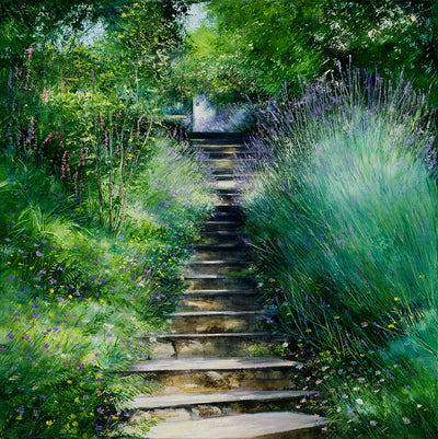 The Garden Flight limited edition print by Heather Howe
