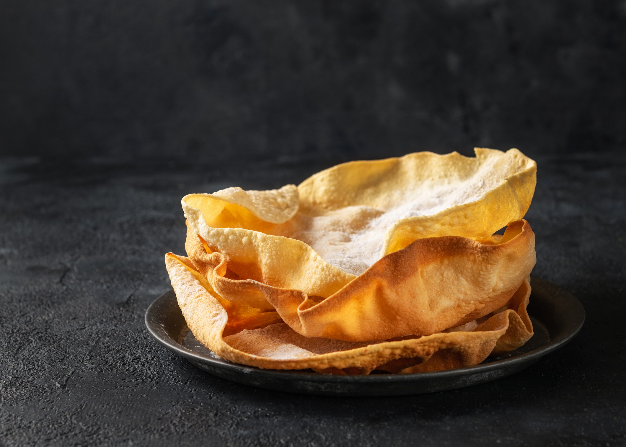 merenda indiana papadum