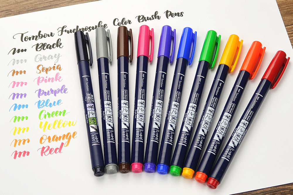 3 Best Small-nib Brush Lettering Pens for Beginners – Bunbougu