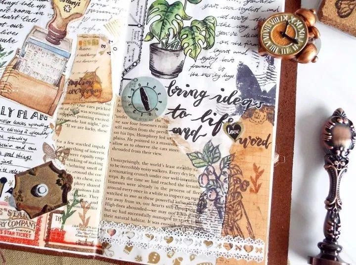 Bullet Journal Ideas - How to Use Old Books and Newspapers For Bullet –  Bunbougu