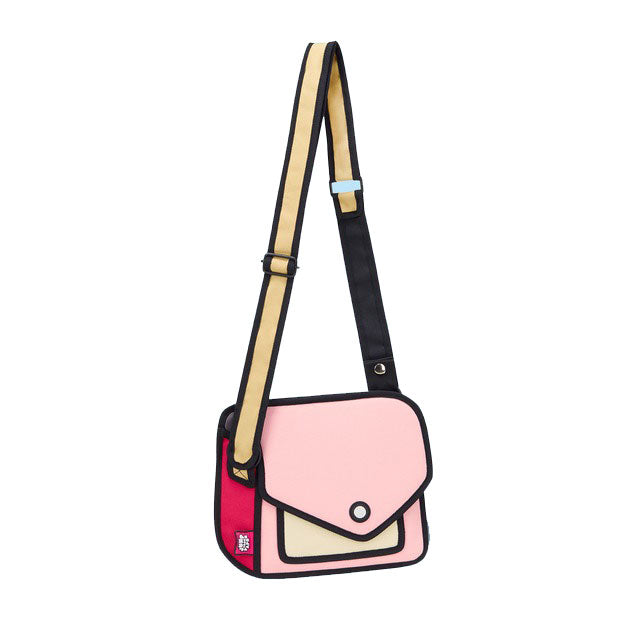 Jump From Paper Giggle Shoulder Bag - Pink – Bunbougu