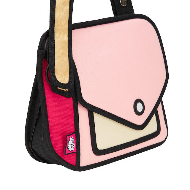 Jump From Paper Giggle Shoulder Bag - Pink – Bunbougu