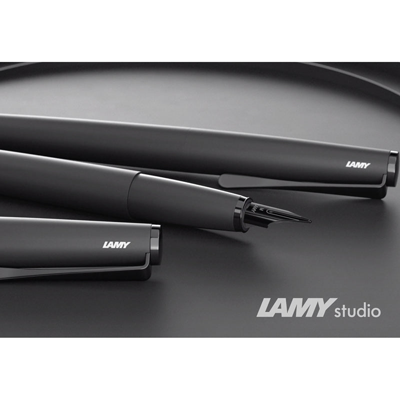 Lamy Studio Fountain Pen - Special Edition - Lx All Black – Bunbougu