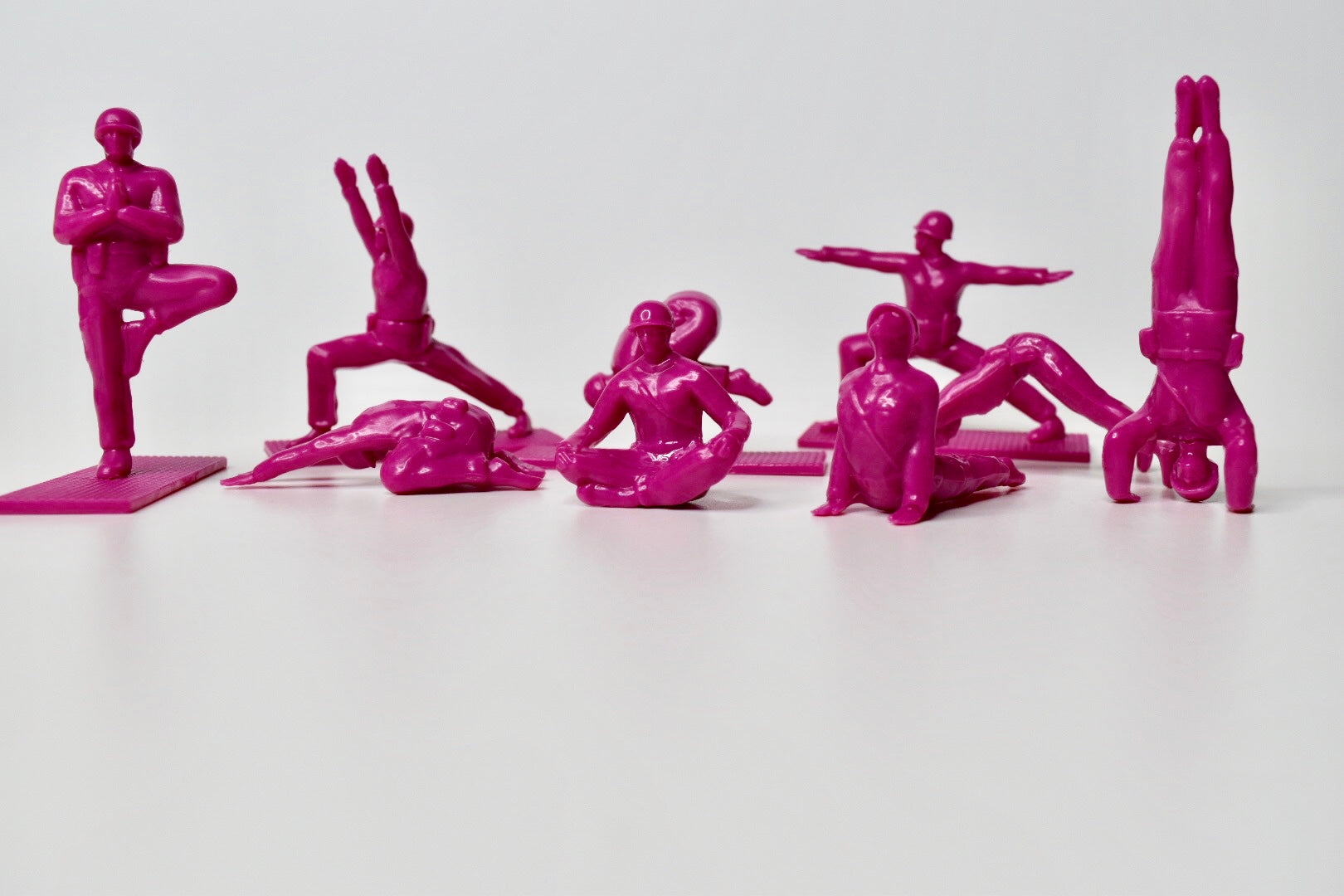 pink army men