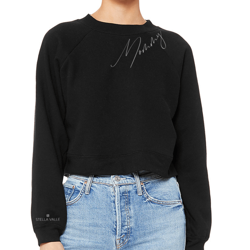 MOMMY Raglan Sweatshirt