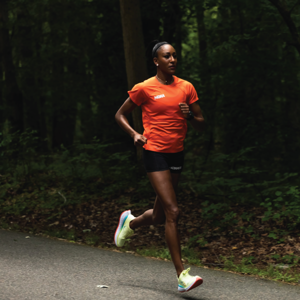 Sika Henry running. Photo by Caleb Henry.