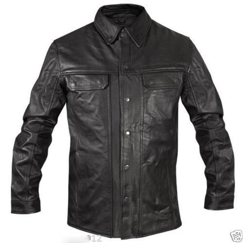 Men's Genuine Leather Shirt – Koza Leathers