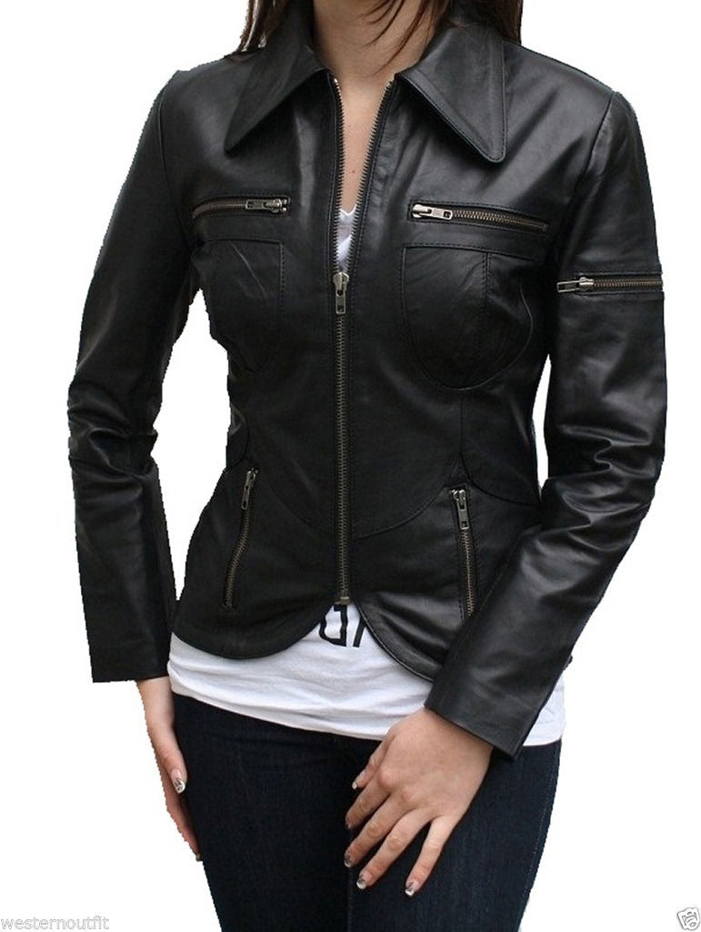 Womens Leather Motorcycle / Biker Jackets - Koza Leathers