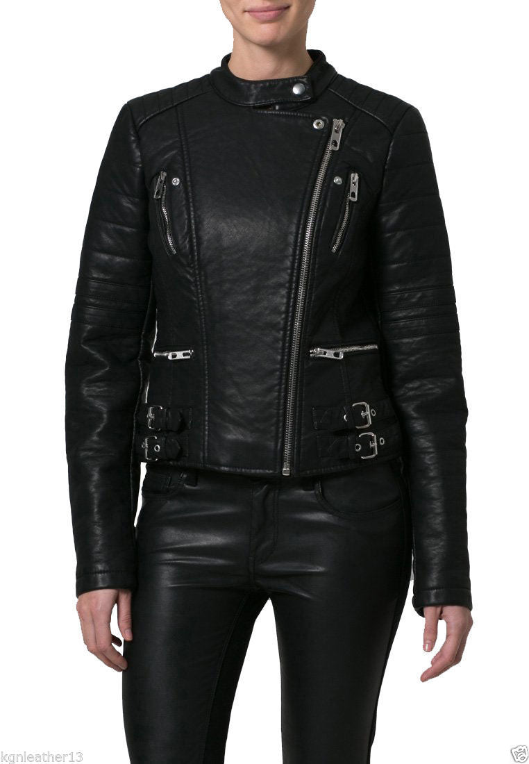 Womens Leather Motorcycle / Biker Jackets - Koza Leathers