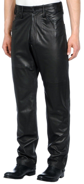 Koza Leathers Men's Real Lambskin Leather Pant MP046