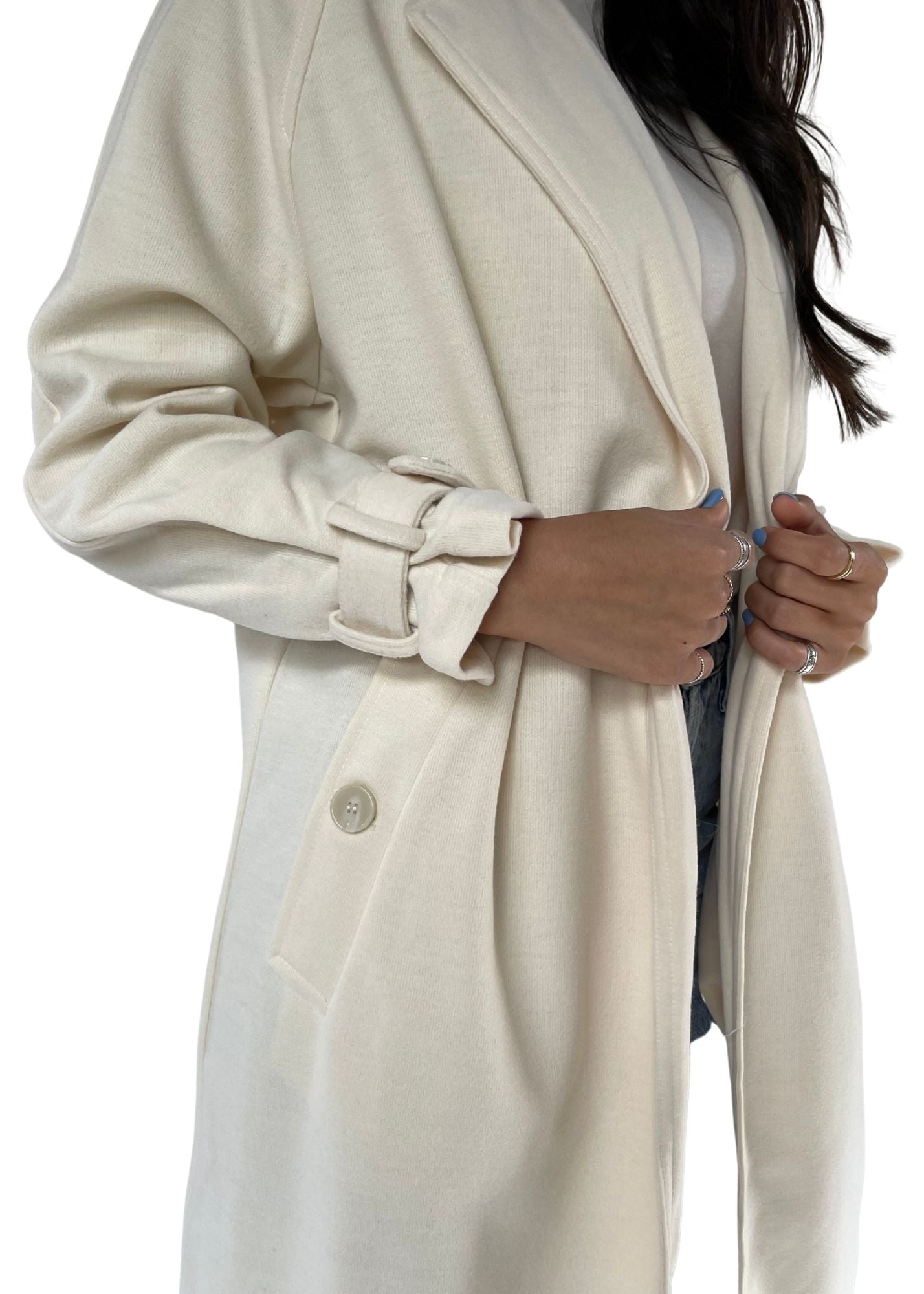 4SI3NNA | Stella Duster in Ivory