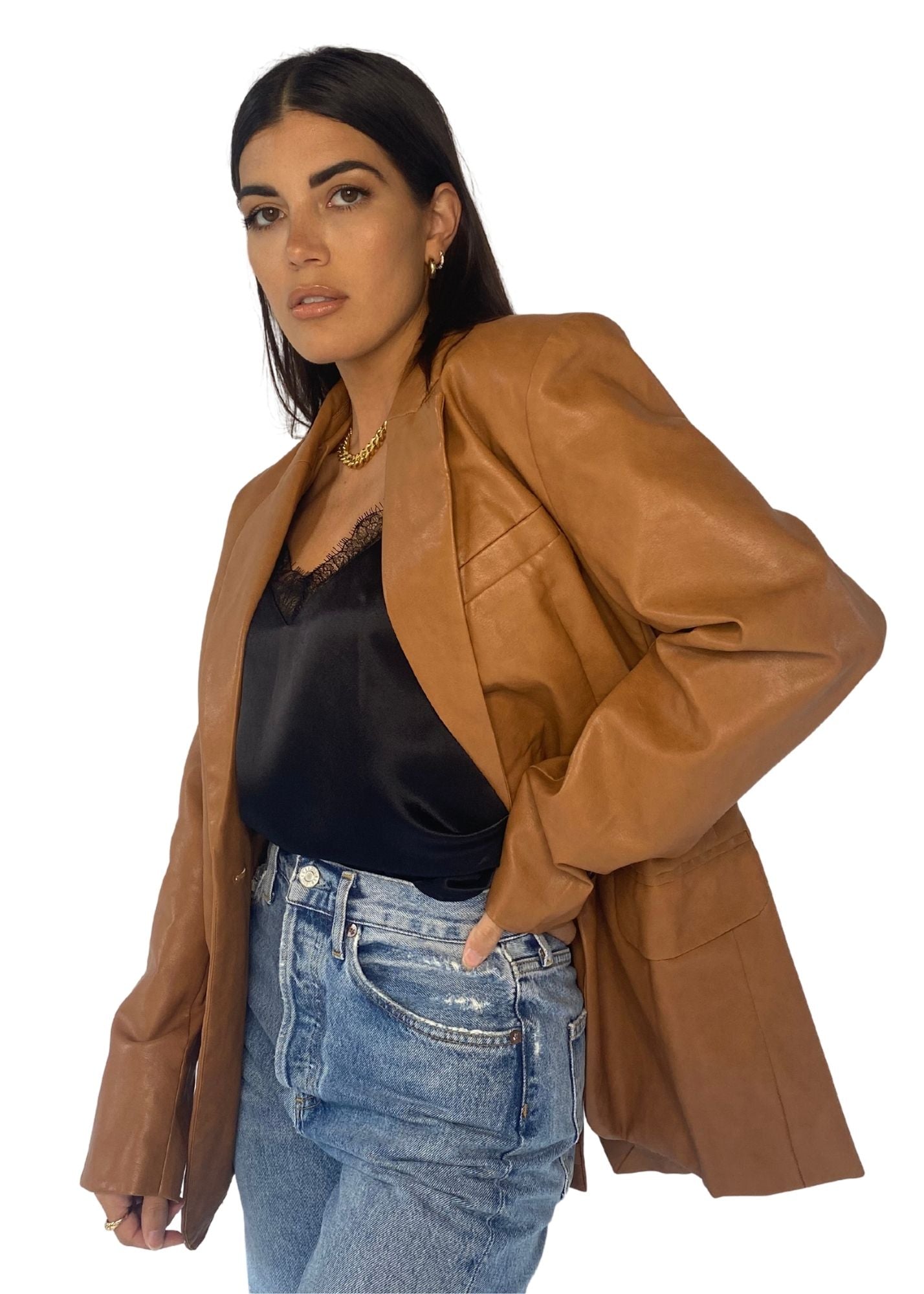 FRNCH | Luana Coat in Camel