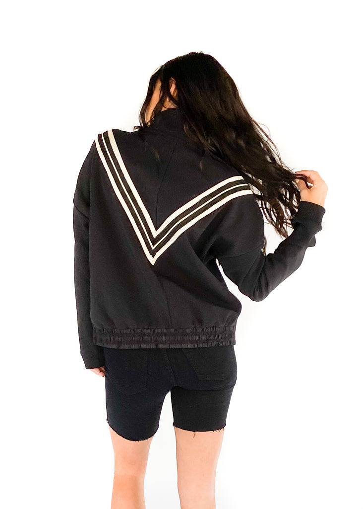 sporty zip up jacket