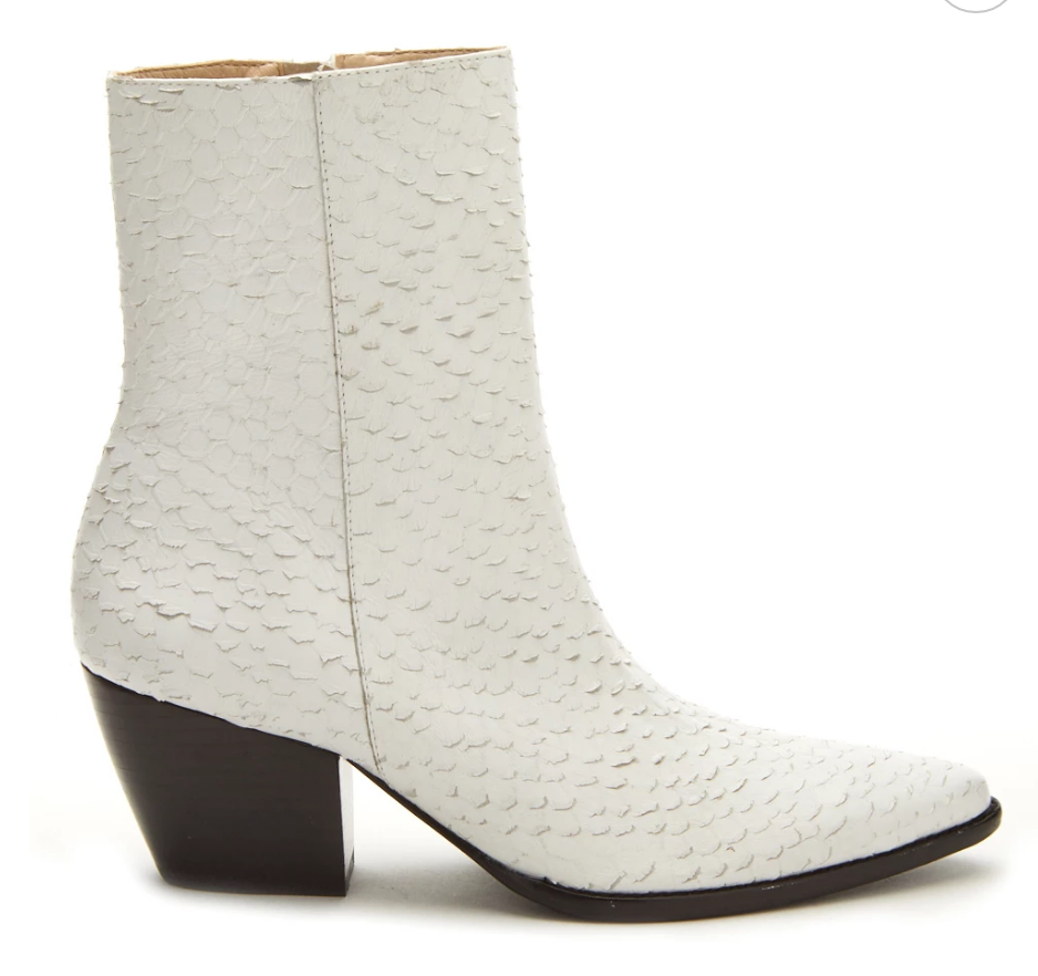 MATISSE | Caty Snake Boot in White 