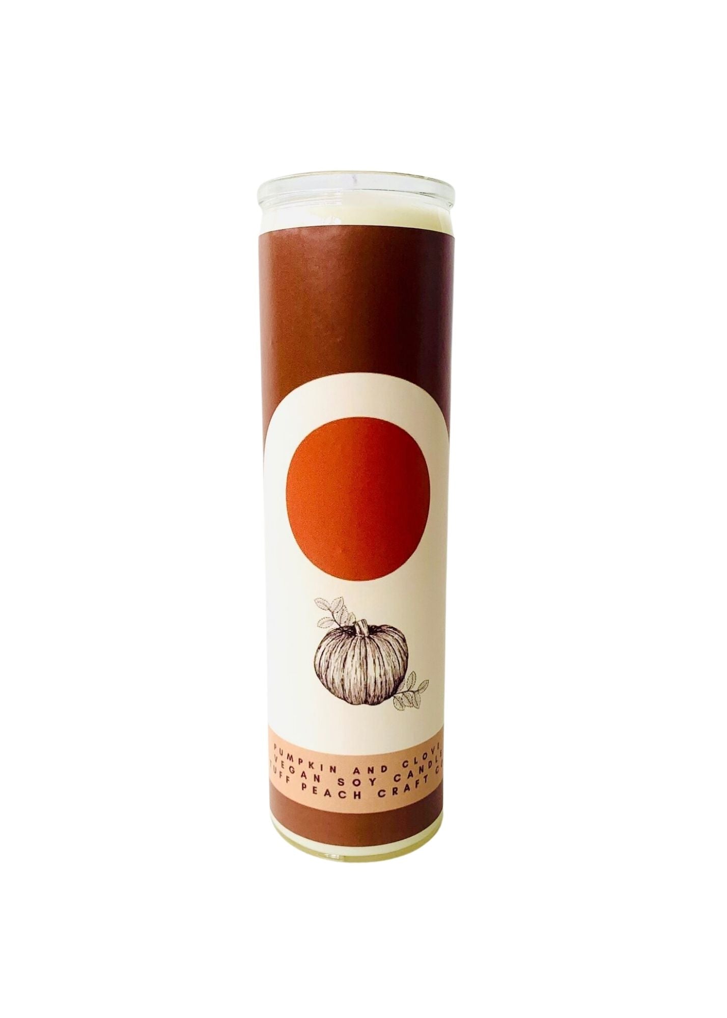 TUFF PEACH | Pumpkin + Clove Soy Tallboy Candle