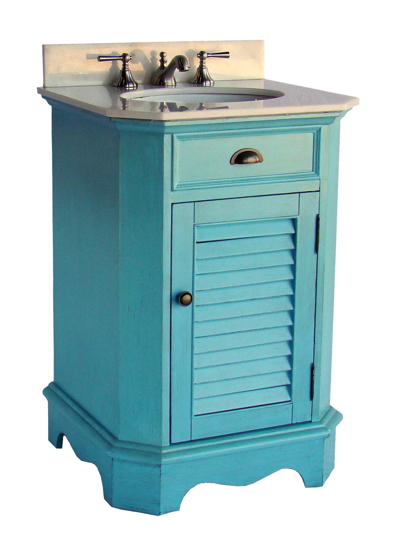 Abbeville 24 Inch Bath Vanity Cf47523bu The Benton Collection