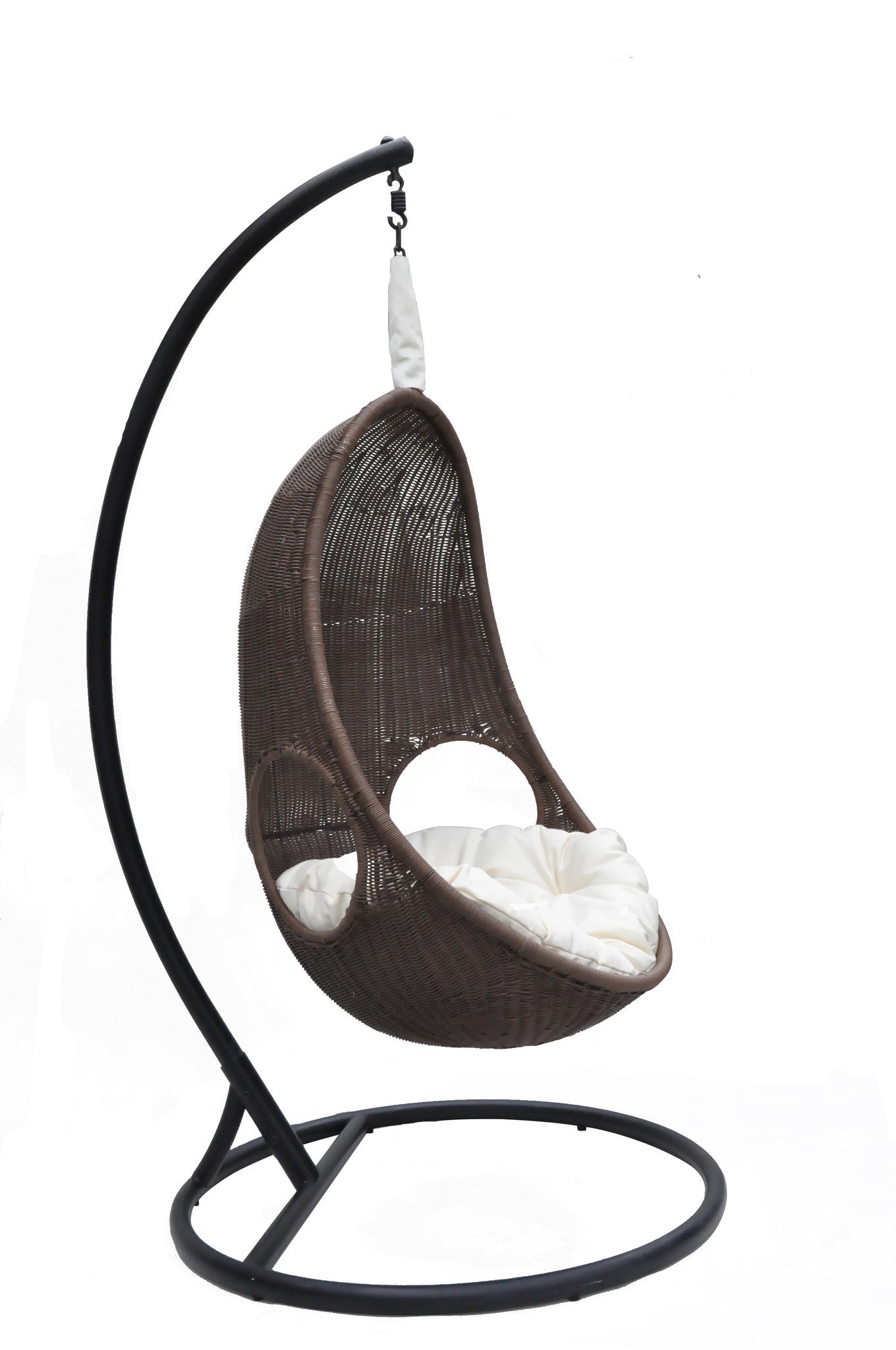 Bertone Soft Touch Cozy Egg Shape Swing Chair Model Y9063