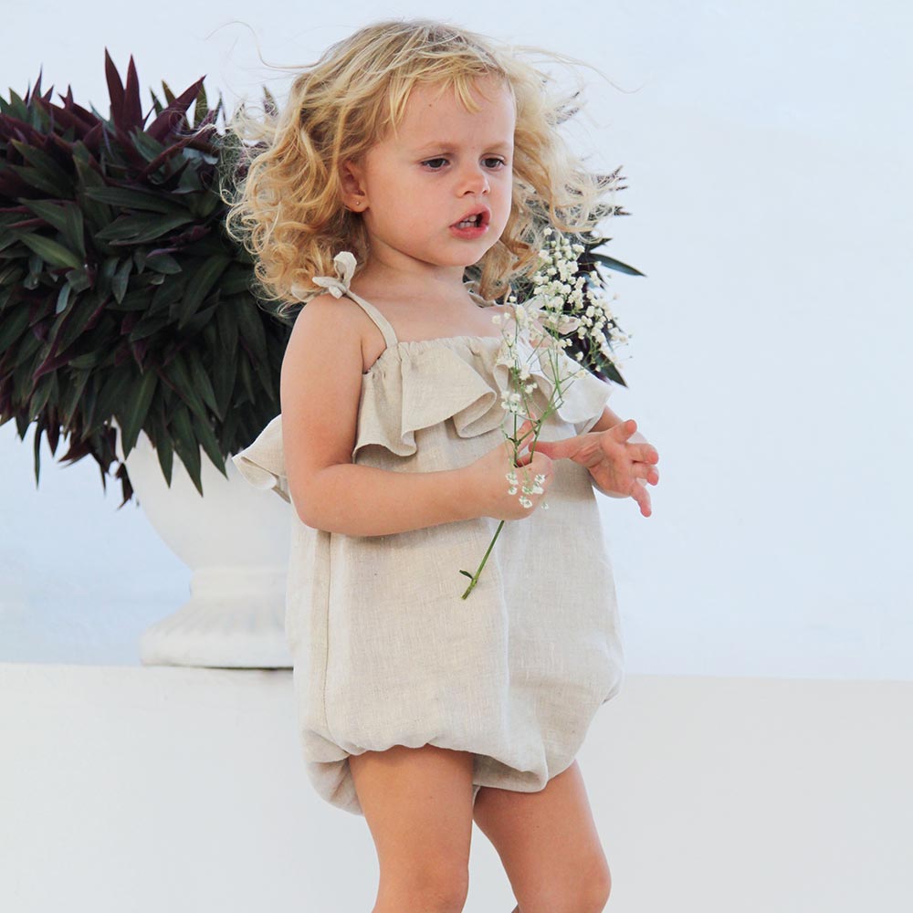 Emile Ruffled Romper