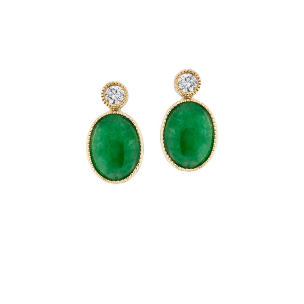 Classic Jade Earrings - Smith and Bevill Jewelers