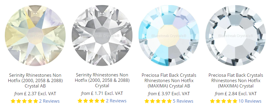 Swarovski Flatback Crystals