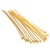 Gold Plated Flat End Headpins 2 inch