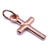 Rose Gold Plated Cross Charm 
