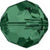 Serinity 5000 Round Bead 5mm Emerald