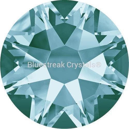 Swarovski Crystal Blue Zircon SS12 Flatbacks