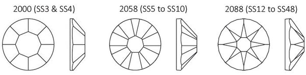 Swarovski Flatback Crystals Non Hotfix Rhinestones