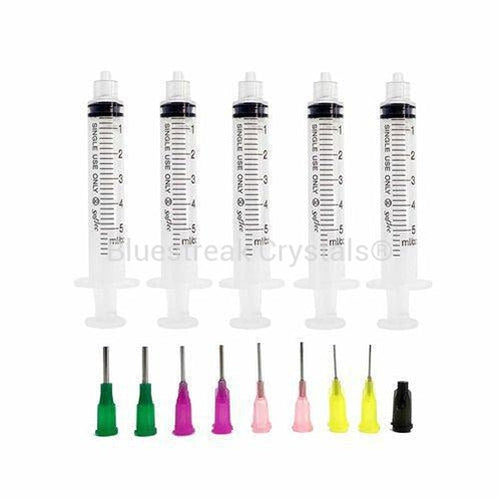  Creative Hobbies® Glue Applicator Syringe for Flatback  Rhinestones & Hobby Crafts, 5 Ml with Assorted Large Gauges of Precision  Tips - Value Pack of 10 : Industrial & Scientific