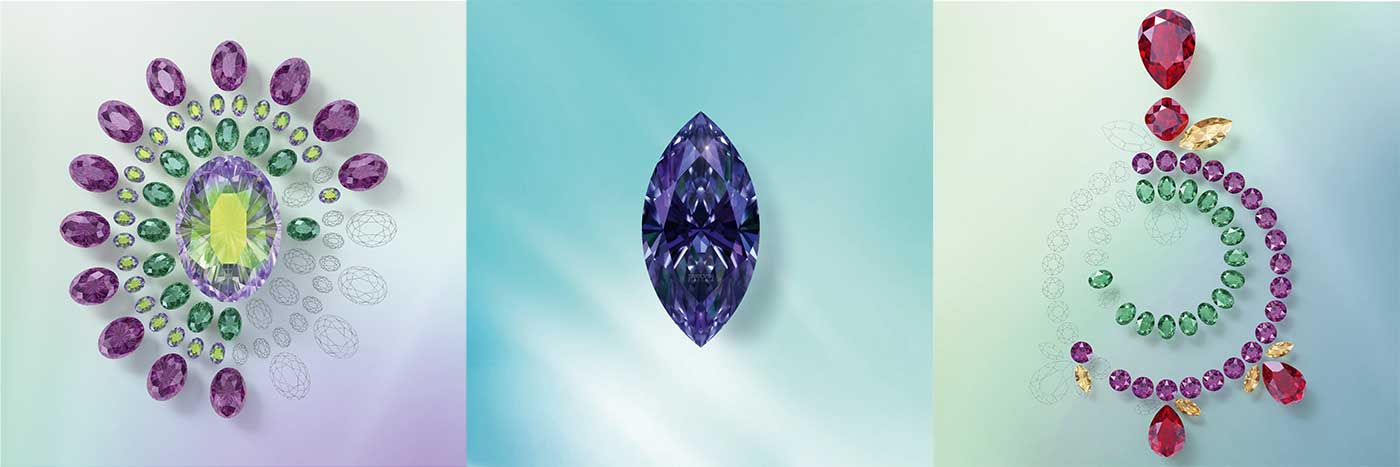 You can purchase the complete range of Swarovski® Innovations for Fall / Winter 2021 - 2022 at bluestreak crystals first