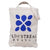 Bluestreak Crystals Tote Bag