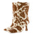 Cow print boots of your choice for rhinestone embellishment with Swarovski crystals