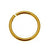 Gold Plated Jump Ring 6mm
