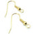 Gold Plated Fish Hook Ear Wires