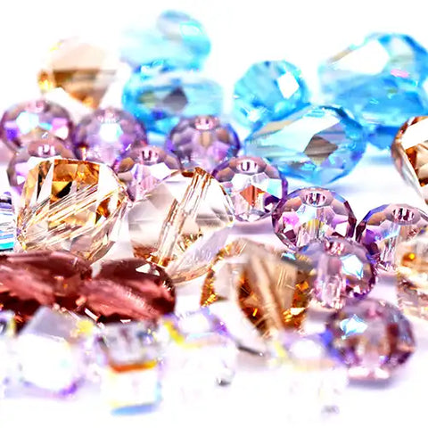 Choose from our huge range of crystals beads by Swarovski, Preciosa, Serinity and Estella 
