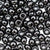 Preciosa Seed Beads 8/0 Hematite