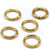 Gold Plated Jump Rings for jewelry projects